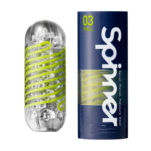 Мастурбатор SPINNER Shell - Tenga - в Хабаровске купить с доставкой