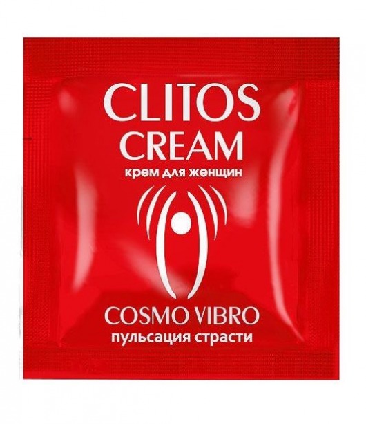 Пробник возбуждающего крема для женщин Clitos Cream - 1,5 гр. - Биоритм - купить с доставкой в Хабаровске