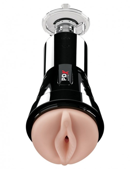 Телесный вибромастурбатор-вагина Cock Compressor Vibrating Stroker - Pipedream - в Хабаровске купить с доставкой