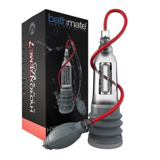Прозрачная гидропомпа HydroXTREME7 Wide Boy - Bathmate - в Хабаровске купить с доставкой