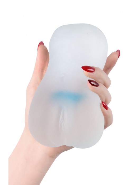 Прозрачный реалистичный мастурбатор Juicy Pussy Hot Crystal - ToyFa - в Хабаровске купить с доставкой