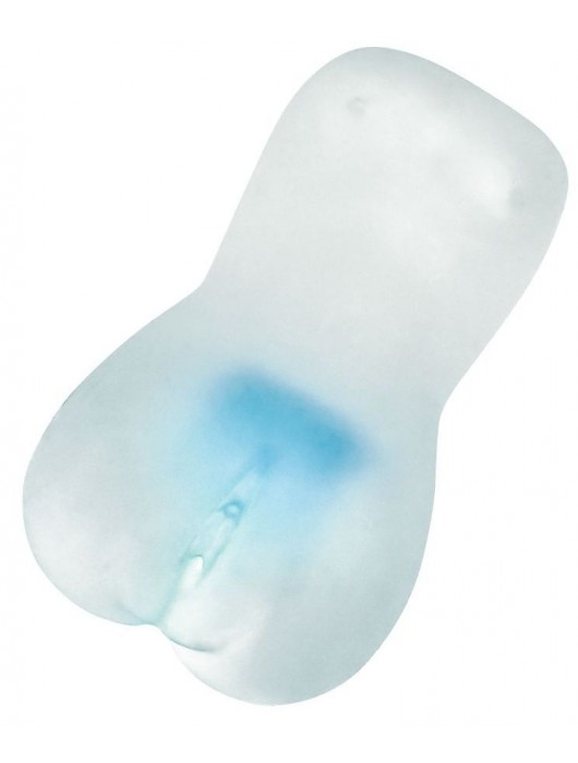 Прозрачный реалистичный мастурбатор Juicy Pussy Hot Crystal - ToyFa - в Хабаровске купить с доставкой