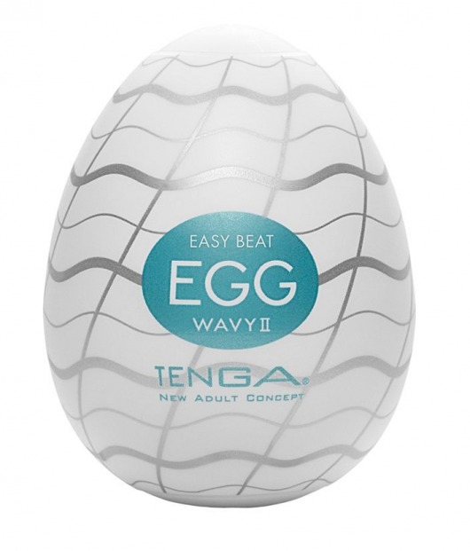 Мастурбатор-яйцо EGG Wavy II - Tenga - в Хабаровске купить с доставкой