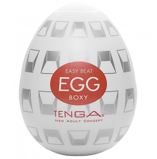 Мастурбатор-яйцо EGG Boxy - Tenga - в Хабаровске купить с доставкой