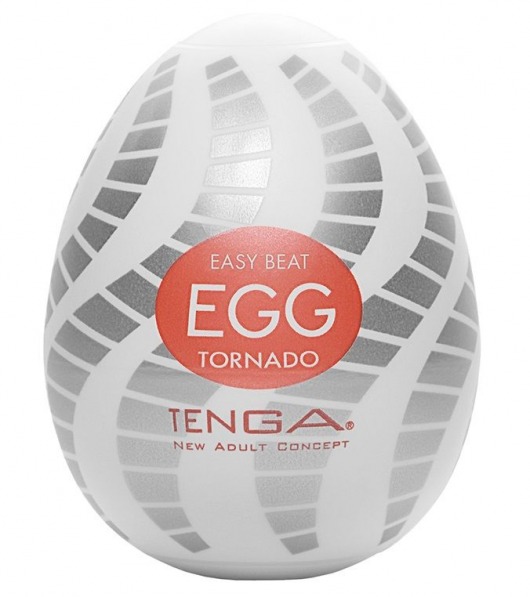 Мастурбатор-яйцо EGG Tornado - Tenga - в Хабаровске купить с доставкой