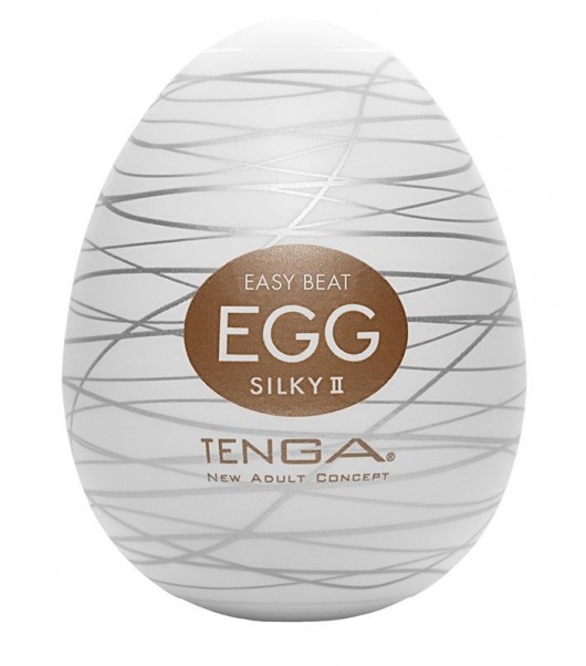 Мастурбатор-яйцо EGG Silky II - Tenga - в Хабаровске купить с доставкой