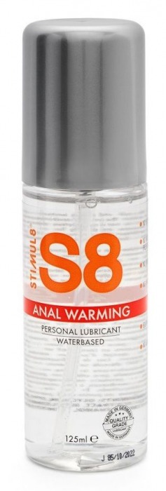 Согревающий анальный лубрикант Stimul8 Warming Anal Lube - 125 мл. - Stimul8 - купить с доставкой в Хабаровске