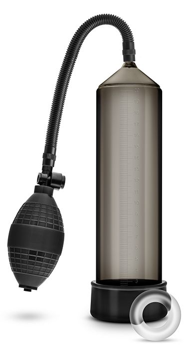 Черная вакуумная помпа VX101 Male Enhancement Pump - Blush Novelties - в Хабаровске купить с доставкой