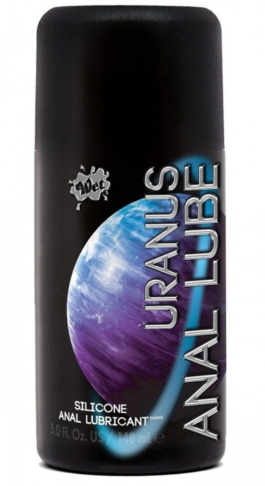 Анальный лубрикант на силиконовой основе Wet Uranus - 148 мл. - Wet International Inc. - купить с доставкой в Хабаровске