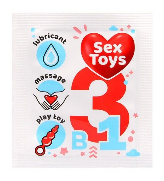 Гель-лубрикант на водной основе Sex Toys - 4 гр. - Биоритм - купить с доставкой в Хабаровске