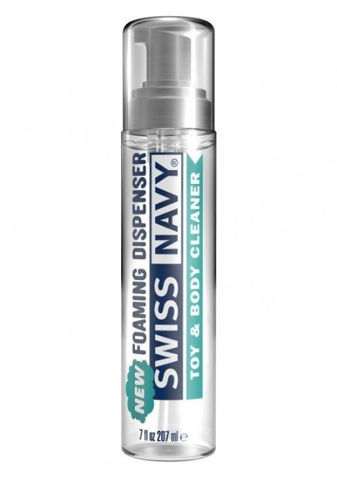 Очищающая пенка для игрушек и тела Swiss Navy Toy   Body Cleaner Foamer - 207 мл. - Swiss navy - купить с доставкой в Хабаровске