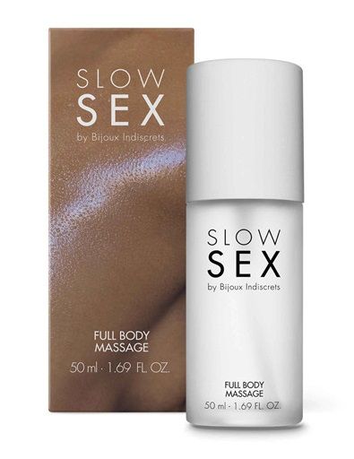 Массажный гель Slow Sex Full Body Massage - 50 мл. - Bijoux Indiscrets - купить с доставкой в Хабаровске