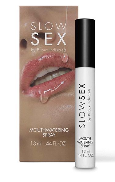 Спрей для усиления слюноотделения Slow Sex Mouthwatering Spray - 13 мл. - Bijoux Indiscrets - купить с доставкой в Хабаровске