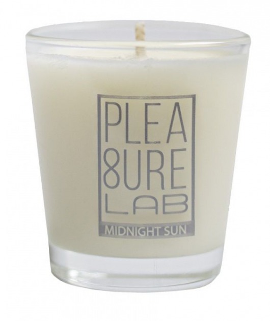 Массажная свеча Midnight Sun с ароматом инжира - 50 мл. - Pleasure Lab - купить с доставкой в Хабаровске