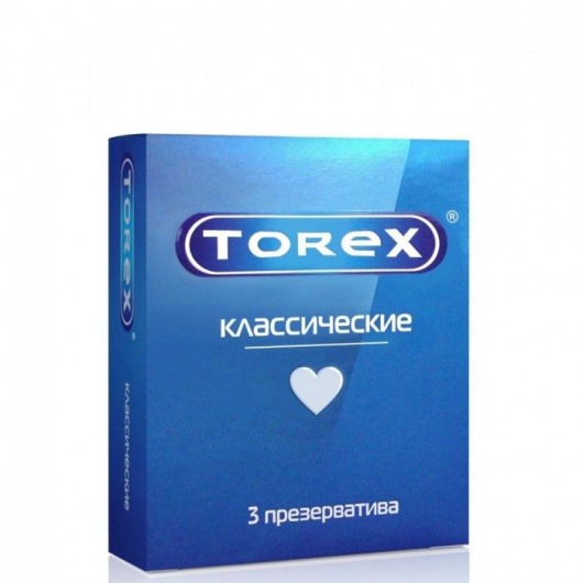 Гладкие презервативы Torex  Классические  - 3 шт. - Torex - купить с доставкой в Хабаровске