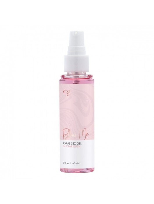 Гель для орального секса Sugar Rush с ароматом сладкой ваты - 60 мл. - CG - купить с доставкой в Хабаровске