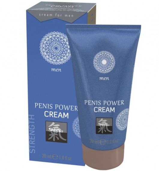 Возбуждающий крем для мужчин Penis Power Cream - 30 мл. - Shiatsu - купить с доставкой в Хабаровске