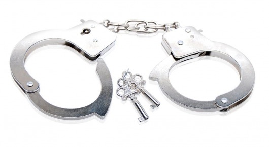 Металлические наручники Beginner s Metal Cuffs - Pipedream - купить с доставкой в Хабаровске