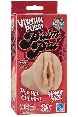 Мастурбатор-вагина Virgin Pussy ULTRASKYN Palm Pal - Doc Johnson - в Хабаровске купить с доставкой