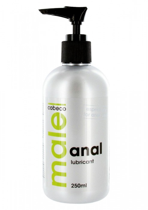 Анальный лубрикант MALE Cobeco Anal Lubricant - 250 мл. - Cobeco - купить с доставкой в Хабаровске