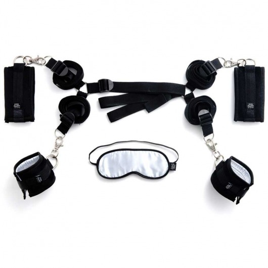 Комплект бондажа Under The Bed Restraints Kit - Fifty Shades of Grey - купить с доставкой в Хабаровске