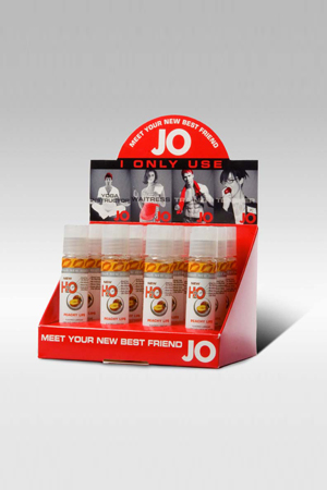 Лубрикант с ароматом персика JO Flavored Peachy Lips - 30 мл. - System JO - купить с доставкой в Хабаровске