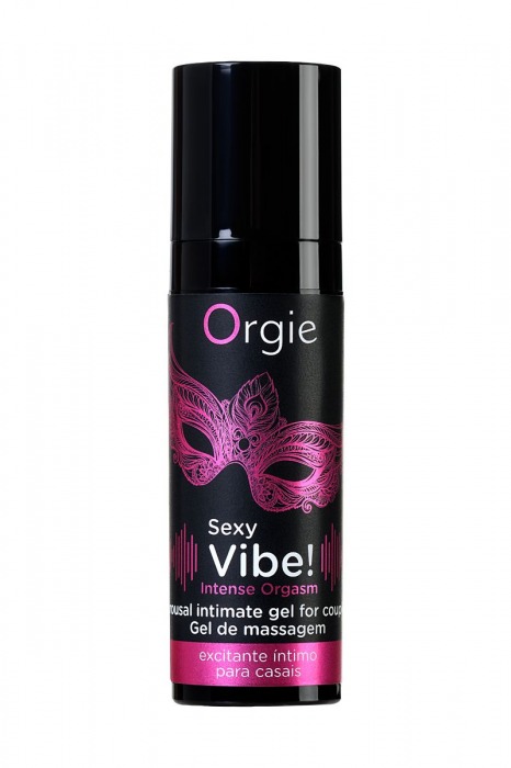 Гель для массажа ORGIE Sexy Vibe Intense Orgasm - 15 мл. - ORGIE - купить с доставкой в Хабаровске