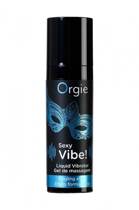 Гель для массажа ORGIE Sexy Vibe Liquid Vibrator с эффектом вибрации - 15 мл. - ORGIE - купить с доставкой в Хабаровске