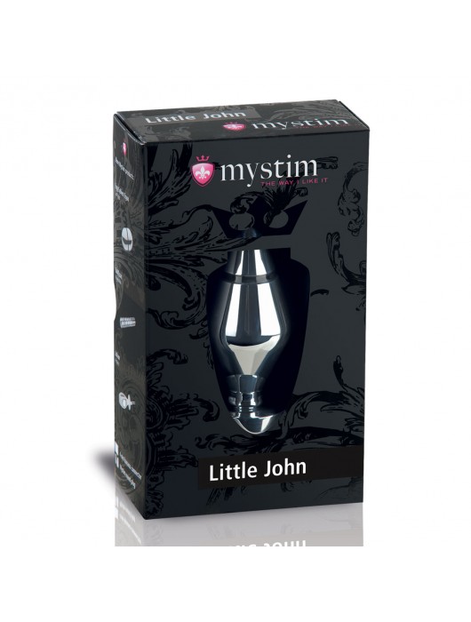 Анальная втулка для электростимуляции Little John - 9 см. - MyStim - купить с доставкой в Хабаровске