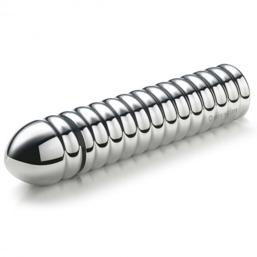 Рельефный фаллос для интенсивного электросекса Groovey George - 20 см. - MyStim - купить с доставкой в Хабаровске