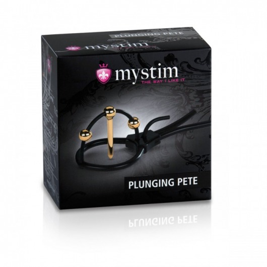 Утяжка под головку для электростимулятора Plunging Pete - MyStim - купить с доставкой в Хабаровске