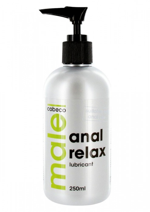 Анальный лубрикант MALE Cobeco Anal Relax Lubricant - 250 мл. - Cobeco - купить с доставкой в Хабаровске