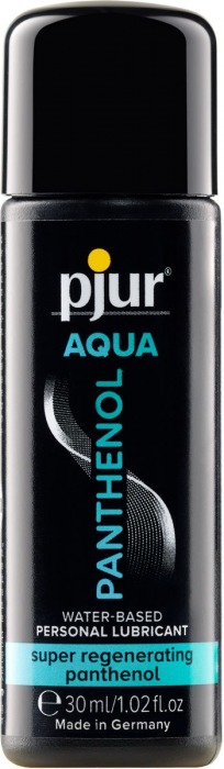 Лубрикант на водной основе с пантенолом pjur AQUA Panthenol - 30 мл. - Pjur - купить с доставкой в Хабаровске