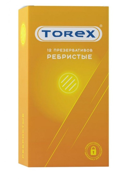 Текстурированные презервативы Torex  Ребристые  - 12 шт. - Torex - купить с доставкой в Хабаровске