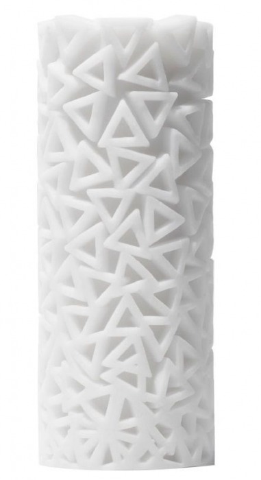 Белый 3D мастурбатор PILE - Tenga - в Хабаровске купить с доставкой
