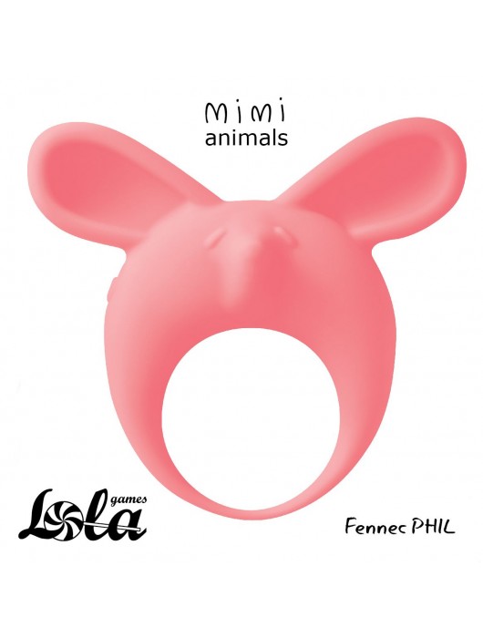 Оранжевое эрекционное кольцо Fennec Phil - Lola Games - в Хабаровске купить с доставкой