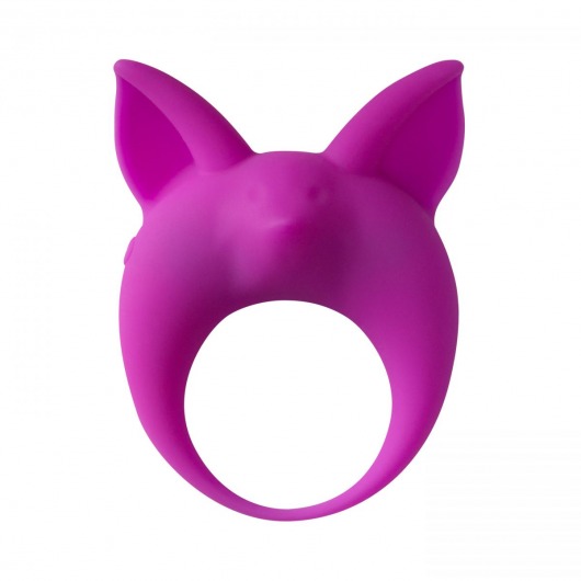 Фиолетовое эрекционное кольцо Kitten Kyle - Lola Games - в Хабаровске купить с доставкой