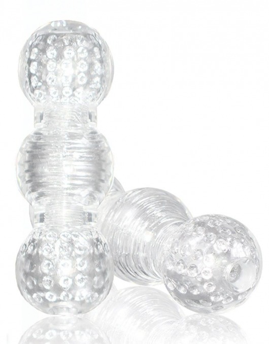 Прозрачный фигурный мастурбатор Master Stroker - Blush Novelties - в Хабаровске купить с доставкой