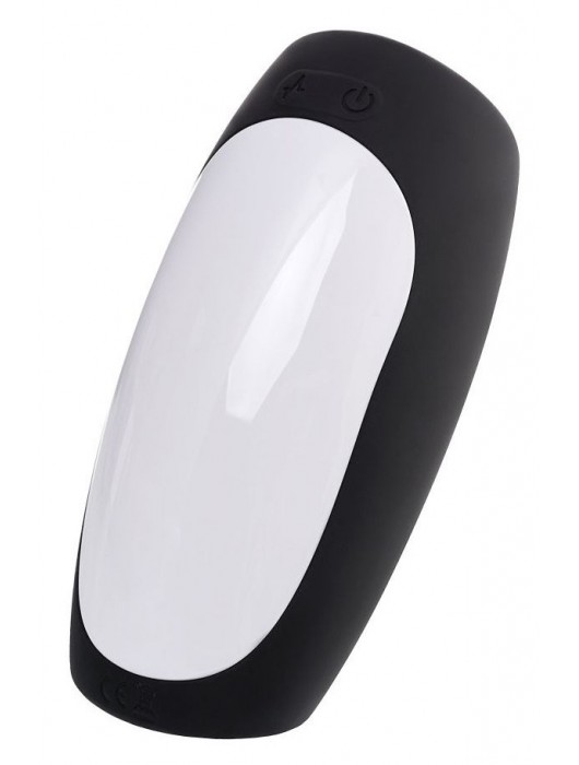 Черно-белый перезаряжаемый мастурбатор Erotist Hailstorm - Erotist Adult Toys - в Хабаровске купить с доставкой