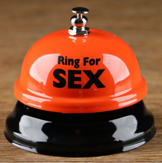 Настольный звонок RING FOR SEX - Сима-Ленд - купить с доставкой в Хабаровске