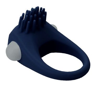 Синее эрекционное виброкольцо STIMU RING - Dream Toys - в Хабаровске купить с доставкой