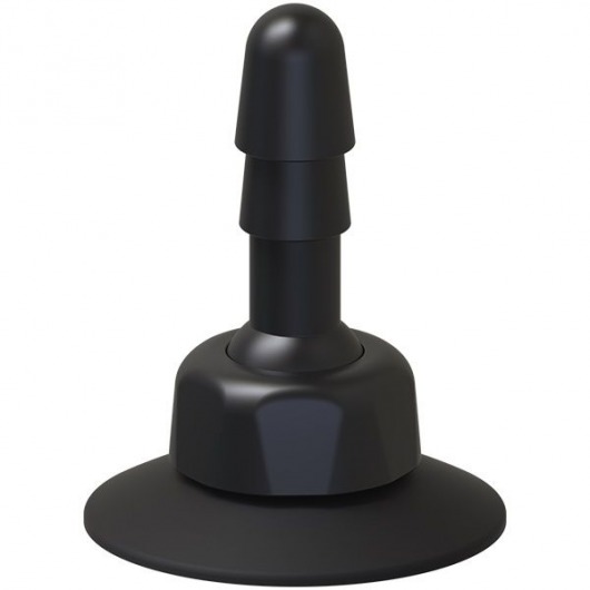 Плаг с присоской для фиксации насадок Deluxe 360° Swivel Suction Cup Plug - Doc Johnson - купить с доставкой в Хабаровске