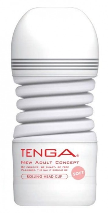 Мастурбатор TENGA Rolling Head Cup Soft - Tenga - в Хабаровске купить с доставкой