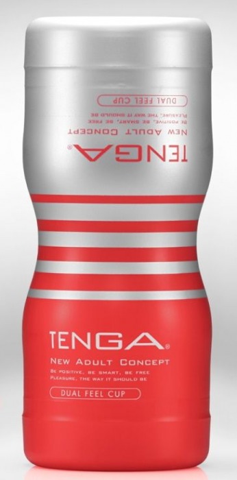 Мастурбатор TENGA Dual Sensation Cup - Tenga - в Хабаровске купить с доставкой