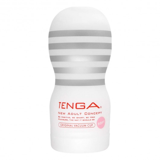 Мастурбатор TENGA Original Vacuum Cup Soft - Tenga - в Хабаровске купить с доставкой