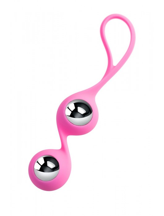 Розовые вагинальные шарики Futa - ToyFa