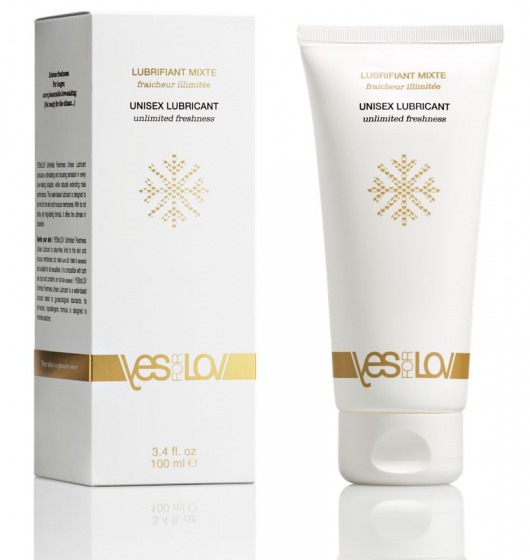 Лубрикант на водной основе с охлаждающим эффектом Unlimited Freshness Unisex Lubricant - 100 мл. - YESforLOV - купить с доставкой в Хабаровске