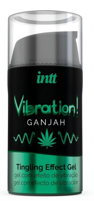 Жидкий интимный гель с эффектом вибрации Vibration! Ganjah - 15 мл. - INTT - купить с доставкой в Хабаровске