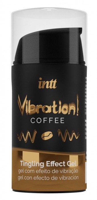Жидкий интимный гель с эффектом вибрации Vibration! Coffee - 15 мл. - INTT - купить с доставкой в Хабаровске