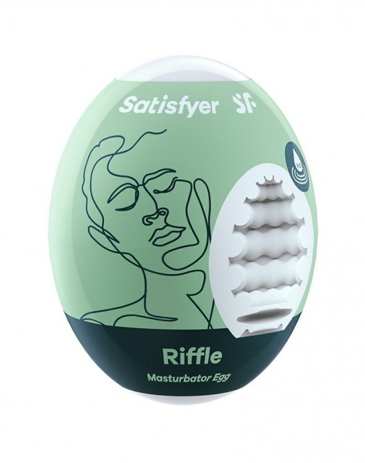 Мастурбатор-яйцо Satisfyer Riffle Mini Masturbator - Satisfyer - в Хабаровске купить с доставкой